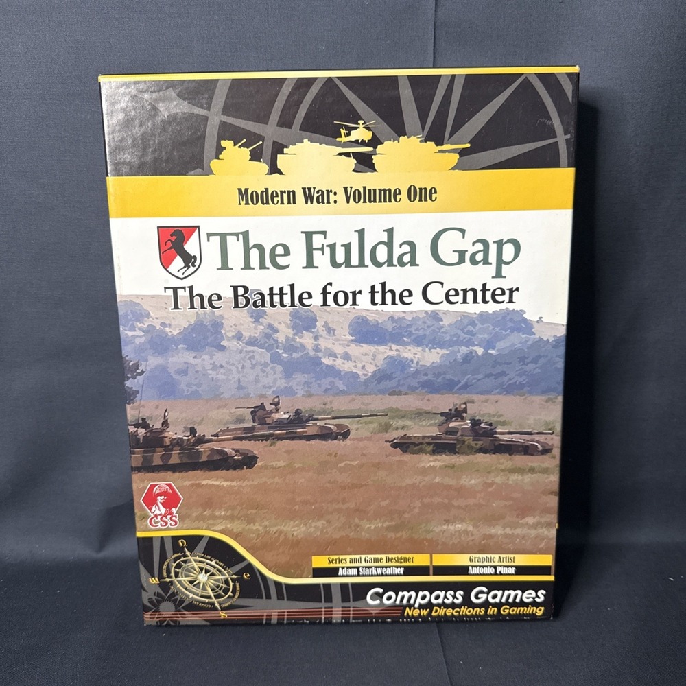 Compass Games Fulda Gap The Battle for The Center Modern War Open Box Unpunched